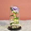 Rose Gift Decoration Rose Artificial Rose Gift Led Lamp Anniversary,d