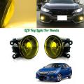 2pcs Yellow Lens Car Front Bumper Fog Light H11 Bulb for Ford Focus