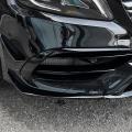 Front Bumper Side Knife Splitter Spoiler for Mercedes Benz A45 16-18