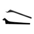 Car Glossy Black Rear Window Side Spoiler Canards Splitter