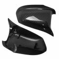 Car Rearview Mirror Cover For-bmw F10 F11 2010-2013(carbon Fiber)