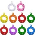 96 Pieces Loom Potholder Weaving Craft Loops for Diy Crafts Supplies