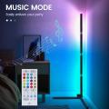 Home Led Floor Lamp,rgb Mood Color Lighting Corner Lamp Uk Plug