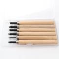 Woodworking 6pcs 2 Boxes/set Boxed Rubber Stamp Carving Knife