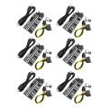 Ver010s Plus Pcie Adapter Card Pcie 1x to 16x Usb 3.0 Data Cable,6pc