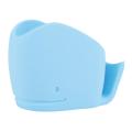 Whale Silicone Toothbrush Holder for Kids, Blue
