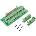 Idc40p 40pin Connector Strip with Bracket, for Plc, Din Rail Mount