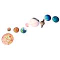 9pcs/set 9 Planet Solar System Fluorescent Children Wall Stickers