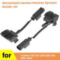Front L+r Windshield Heated Washer Sprayer Nozzle for -bmw 46 323i