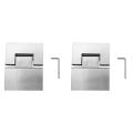 Glass Shower Door Hinge Replacement Parts Stainless Steel Polished