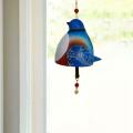 Bird Song Bell Garden Decoration Creative Wind Chime Pendant B