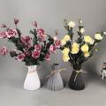 Plastic Aimulation-ceramic Flower Vase Wedding Home Decorations,white