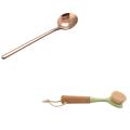 1 Pcs/set Coffee Scoop 304 Stainless Steel Coffee Spoon Rose Gold S