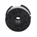 6 Pieces Thread Spools for Black and Grass Trimmer, with Spool Cover