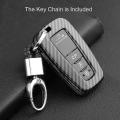 For Toyota Carbon Fiber Car Remote Key Case Fob Cover Accessories