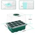 Seed Starter Tray with Light, 6pcs Seed Starter Kit with Grow Light