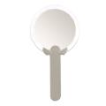 Handheld Mirror with Light 1x 10x Double Sided Makeup Mirror