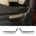 Front Door Handle Panel Cover for Ford F150 2021, Abs Silver