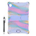 Silicone Case for Teclast P30hd with Pen (camouflage Pink Purple)