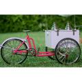 1/10 Alloy Diecast Tricycle Ice Cream Truck Van Bike Model Pink
