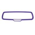 Car Inner Rear View Mirror Cover Abs for Dodge Challenger (purple)