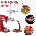 For Kitchenaid Stand Mixers, Grinder Sausage Stuffer Attachment Set