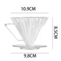 Coffee Dripper Coffee Pot V60 Resin Funnel Drip Coffee Portable