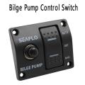 For Bilge Pump Bilge Pump Control Switch 3-way Switch Panel