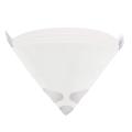 100 Pack 100 Micrometre Cone Paint Strainers with Fine Nylon Mesh