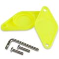 For Airtag Bike Gps Locator Tracker Protective Case Parts,yellow
