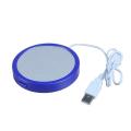 10w Cup Heater Coaster for Tea Mug Pad Rechargeable Usb Warmer -blue
