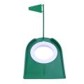 Indoor Golf Putting Cup with Hole Flag Training Putter Practice Aid