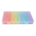 3x Weekly Pill Organizer, Extra Large Pill Box(7-day / 4-times-a-day)