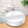 3 In 1 Smart Broom Robot Vacuum Cleaner Lazy Sweeper Robot ,white B