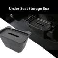 Under Seat Storage Box for Tesla Model Y 2021 Parts with Cover