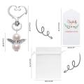 30set Lucky Guardian Angel,guardian Angel Keychain, (light Pink)