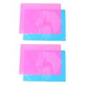 2 Pack A3 Extra Large Silicone Sheet Molds Mat, Blue & Pink