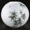 35cm Lamp Shade Paper Lantern Oriental Style Light Decoration, Bamboo