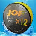 Jof Braided Fishing Line 12strands Abrasion Resistant Braided 0.165mm