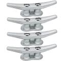 4pack 4 Inch Galvanized Iron Dock Cleat,rope Cleat,anchor Line