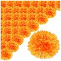 3.9inch Marigold Flowers Day Of The Dead Flower 50pc for Making