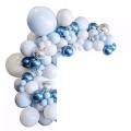 Blue Balloon Arch Garland Kit Balloons Blue Balloons for Baby Shower