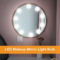 Usb Hand Sweep Vanity Mirror Light Led Makeup Lamp Bulbs 6 Bulbs