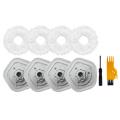 10pcs Replacement Spare Parts for Dreame W10 Mop Cloth Cleaning Brush