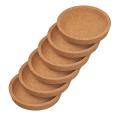 6 Pack 4 Inch Cork Coasters for Most Kind Of Mugs In Office Or Home