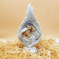Jesus Statue Virgin Mary and Child Nativity Baptism Resin Ornament C