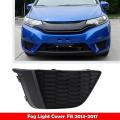 Right Front Bumper Fog Light Bezel Cover for Honda Fit Jazz 2014-2017