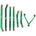 Cnc High Clearance Chassis Link Rod Set for Axial Scx24 1/24 Rc Car,c