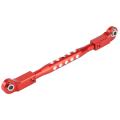 Metal Steering Link Set Steering Link Rod for 1/6 Rc Crawler,red