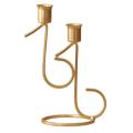 Metal Wrought Iron Candle Holder Hotel Wedding Decoration Props A